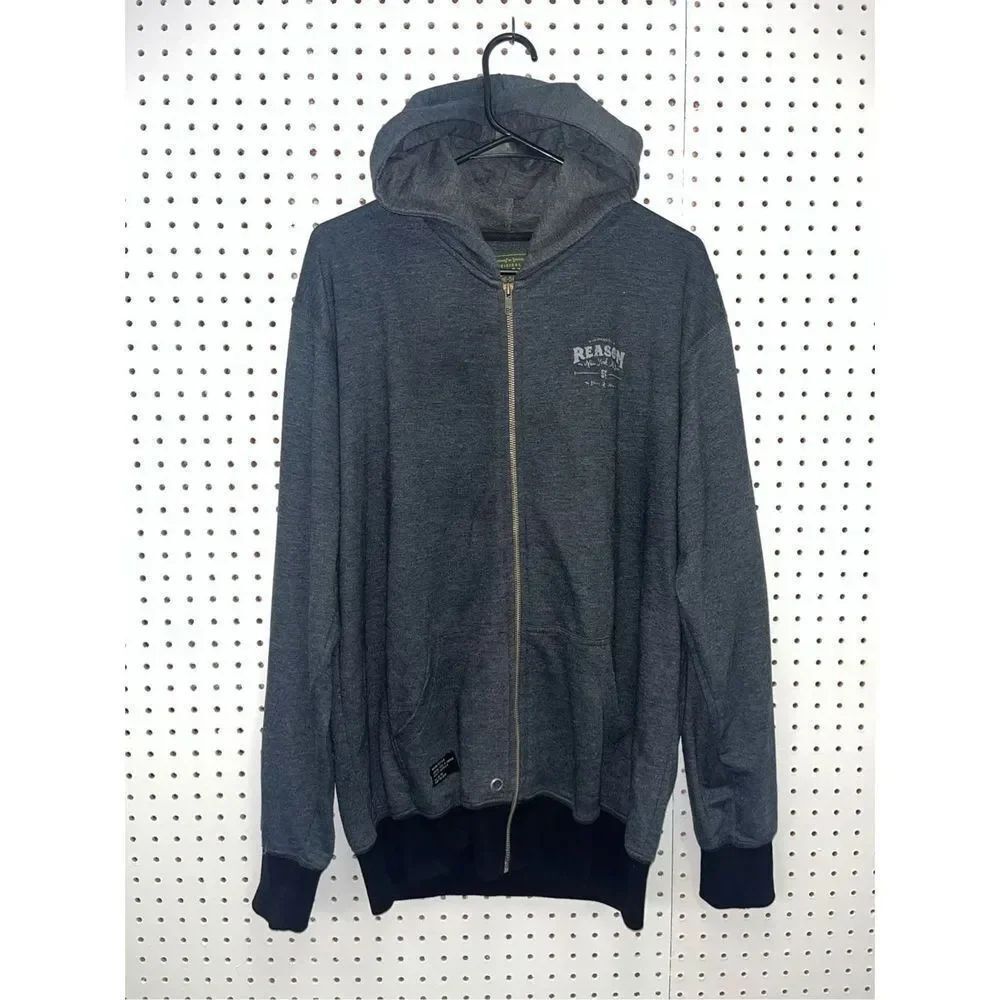 Reason zip up hoodie
